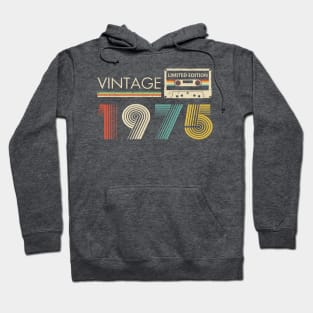 Vintage 1975 Limited Edition Cassette Hoodie